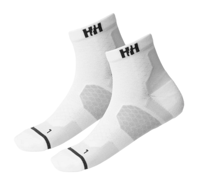 Sok Helly Hansen Unisex Trail Sock White (2-Pack)