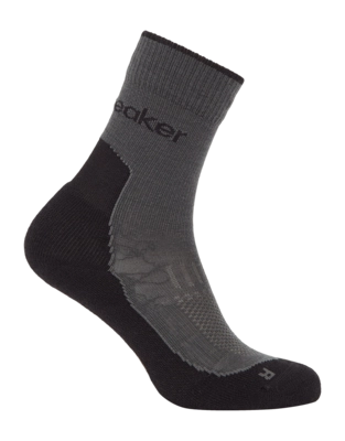 Sok Icebreaker Women Merino Hike+ Light Crew Obsidian/Black