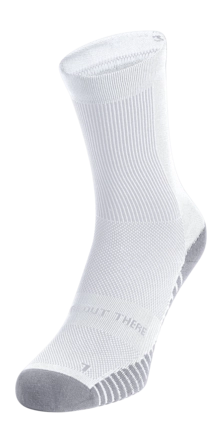 Sok Odlo Unisex Performance Run Crew White