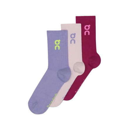 Sok On Running Unisex Logo High Orchid Comet (3 Pack)