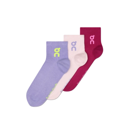 Sok On Running Unisex Logo Mid Orchid Comet (3 Pack)