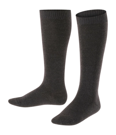 Sokken Falke Kids Comfort Wool Kneehigh Anthracite Melange