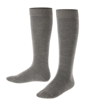 Sokken Falke Kids Comfort Wool Kneehigh Dark Grey