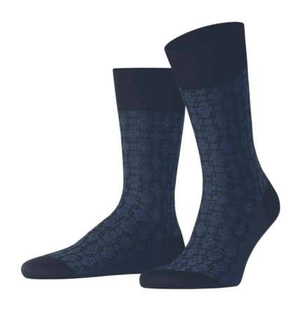Sokken Falke Men Artwork Tie Midnight