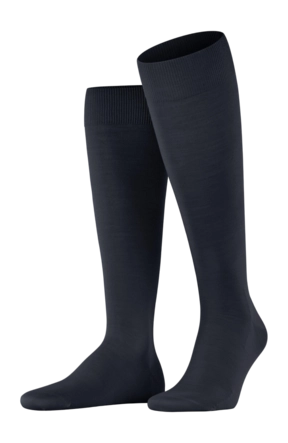 Sokken Falke Men ClimaWool Kneehigh Dark Navy Beta Spun