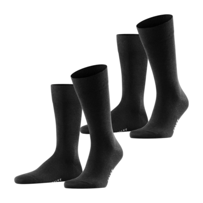 Sokken Falke Men Happy Black (2-Pack)