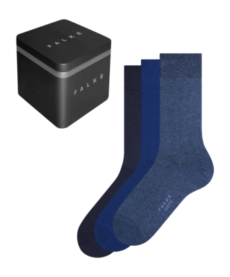 Sokken Falke Men Happy Box Multi Blue (3-Pack)