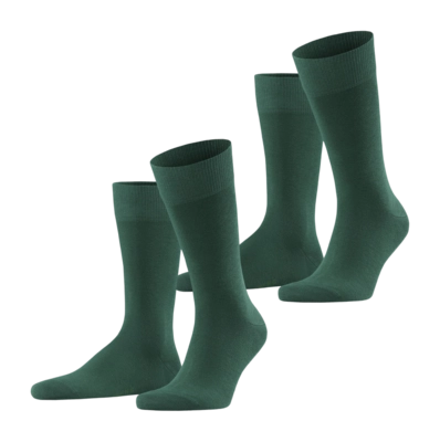 Sokken Falke Men Happy Hunter Green (2-Pack)