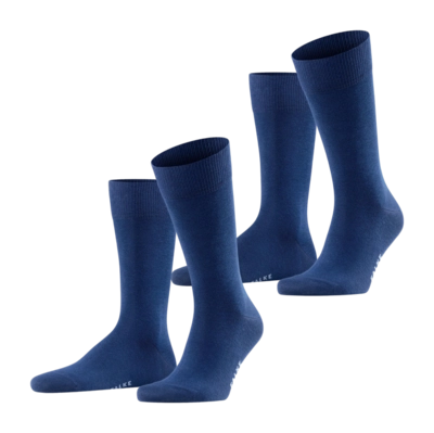 Sokken Falke Men Happy Royal Blue (2-Pack)