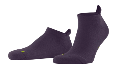 Sokken Falke Unisex Cool Kick Sneaker Wineberry Anatomische L/R pasvorm