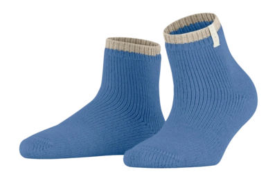 Sokken Falke Women Cosy Plush Short Ribbon Blue OG