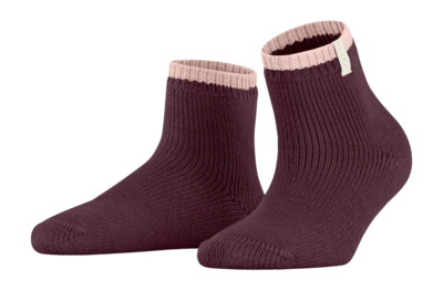 Sokken Falke Women Cosy Plush Short Wine