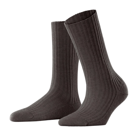 Sokken Falke Women Cosy Wool Boot Dark Brown