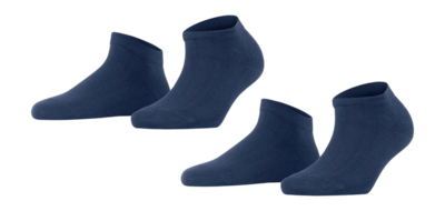 Sokken Falke Women Happy Sneaker Royal Blue 2-Pack