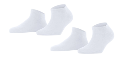 Sokken Falke Women Happy Sneaker White (2-Pack)