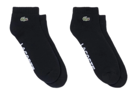 Sokken Lacoste Unisex RA9181 Black/Black (2-Pack)