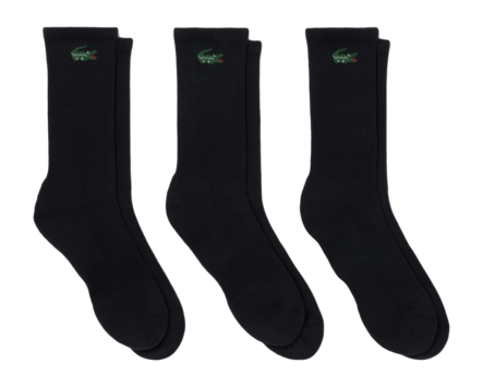 Sokken Lacoste Unisex RA9246 Black (3-Pack)