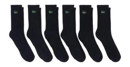 Sokken Lacoste Unisex RA9254 Black (6-Pack)
