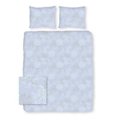 Dekbedovertrek Romanette Soleine Blauw Flanel