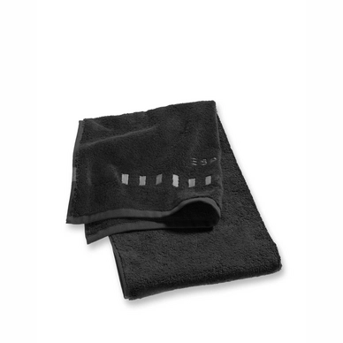 Serviette de douche Esprit Solid Black (75 x 140 cm)
