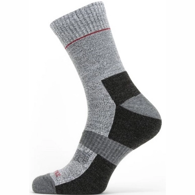 Sok Sealskinz Unisex Solo QuickDry Ankle Length Black Grey Red