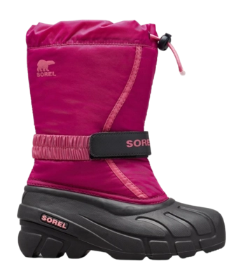 Snowboot Sorel Children Flurry Boot Deep Blush Tropic Pink