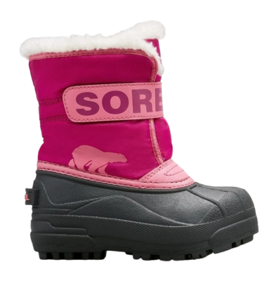 Snowboot Sorel Children Snow Commander Boot Tropic Pink Deep Blush