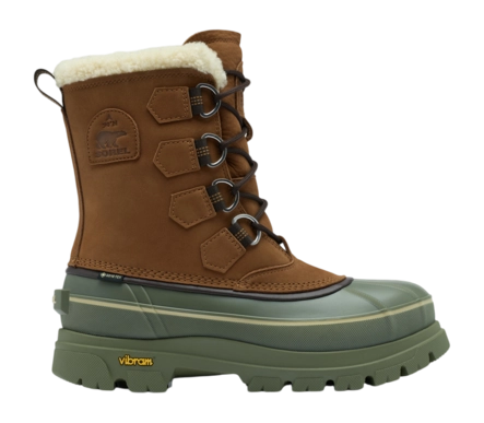 Snowboot Sorel Men Caribou Horizon GTX Velvet Tan / Stone Green Vibram