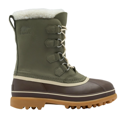 Snowboot Sorel Men Caribou WP Stone Green / Tobacco