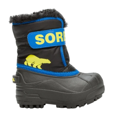 Snowboot Sorel Toddler Toddler Snow Commander Black Super Blue