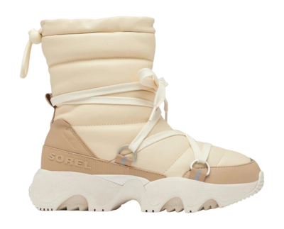 Snowboot Sorel Women Kinetic Impact NXT Mid Boot WP Honey White Dusty Tan Livelyfoam