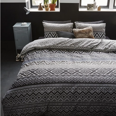 Parure de Lit Beddinghouse Southampton Gris Flanelle