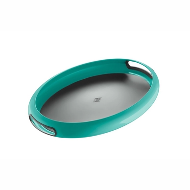 Tray Wesco Spacy Oval Turquoise