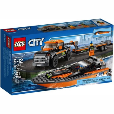 Speedboot en 4x4 Lego City