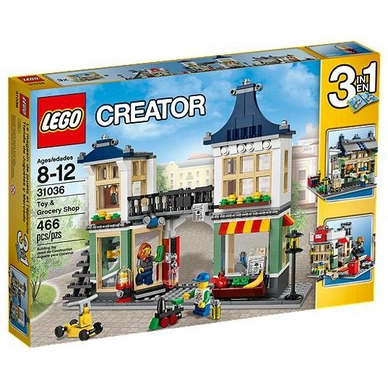 Speelgoedwinkel en Supernmarkt LEGO Creator