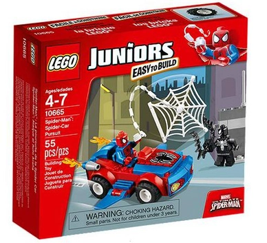 Spider-Car Achtervolging  Lego Juniors