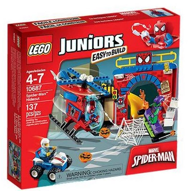 Spiderman Schuilplaats Lego Juniors