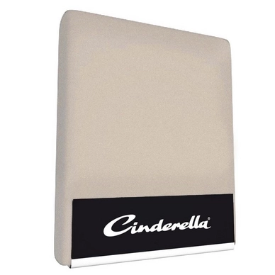 Split Topper Hoeslaken Cinderella Taupe (Badstof)