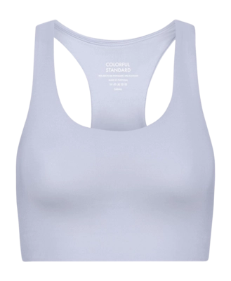Brassière Colorful Standard Femmes Active Cropped Bra Soft Lavender