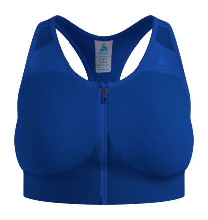 Sport BH Odlo Women Seamless High Dazzling Blue Mazzarine Blue Comfort Fit