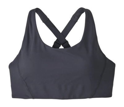 Sport BH Patagonia Women Shadowlite Mid Impact Adjustable Bra Smolder Blue Nauwsluitend