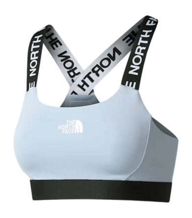 Sport BH The North Face Women Cambrena Bra Frost Grey Nauwsluitend