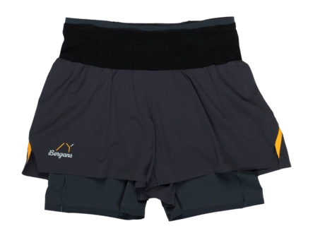 Sportbroek Bergans Women Y LightLine Fast 5 Inch Dark Shadow Grey Regular Fit