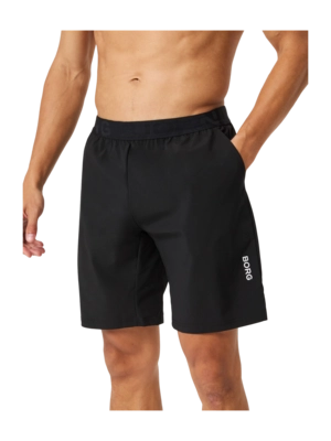 Sportbroek Björn Borg Men Borg Athletic 9 inch Shorts Black Beauty