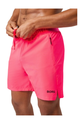 Sportbroek Björn Borg Men Borg Zip Shorts Diva Pink
