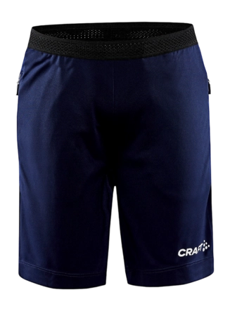 Sportbroek Craft Kids Evolve Zip Pocket Shorts Navy Regular fit