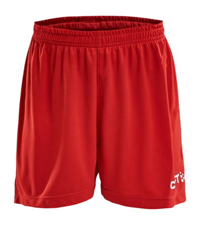 Sportbroek Craft Kids Squad Go Short Solid Bright Red/White Regular Fit
