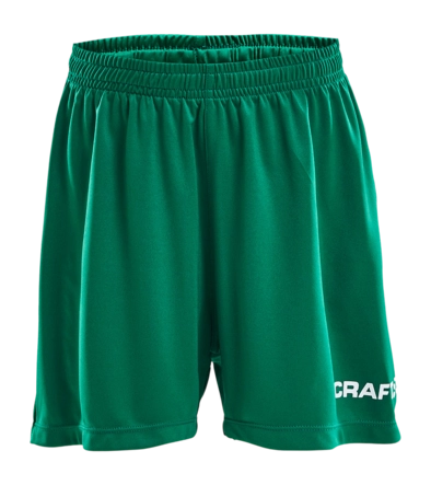 Sportbroek Craft Kids Squad Go Short Solid Team Green Regular Fit