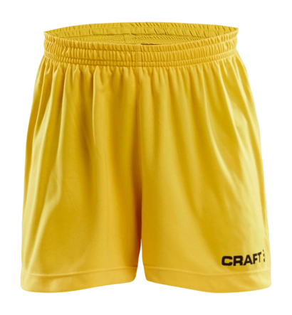 Sportbroek Craft Kids Squad Go Short Solid Yellow/Blue Regular Fit
