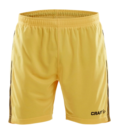 Sportbroek Craft Men Pro Control Mesh Shorts Yellow/Black Regular Fit